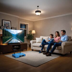 Home entertainment streaming