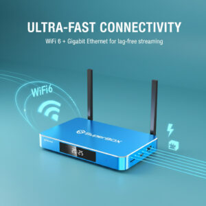 Superbox S7 Max, ultra fast connectivity